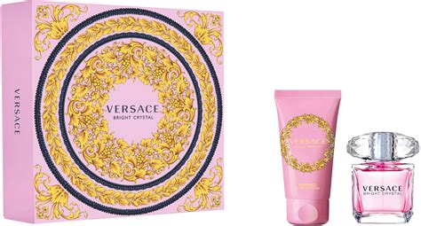 versace duftset|versace crystal gift set.